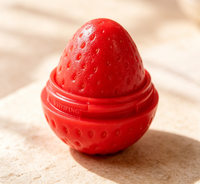 Baume à lèvres hydratant et waterproof SPF Siyiping Private Label avec vitamine E, saveur fraise, ensemble teinté pour des lèvres mignonnes