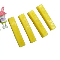 Blocs de cire d'abeille rectangulaires pour bougies artisanales DIY, cire de moxibustion, lubrifiant pour fil, petits morceaux et cire pour cuir