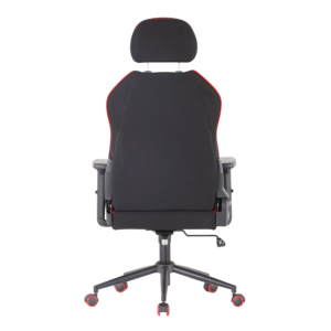 Chaise pivotante ergonomique noire de haute qualité avec fonctions inclinables et tournantes pour les joueurs de café <span class=keywords><strong>Internet</strong></span> compétitifs en métal - Product Image 5