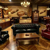 Premium Retro Ölwachs-TPU Synthetisches Leder Chesterfield Sofa-Polsterung Hochwertiges Antik-Optik Kunstleder für Taschen