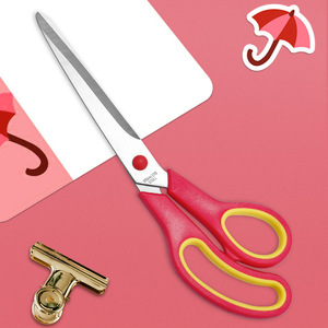 Office Scissors 9.5-Inch Stainless Steel Straight Head For Home Paper Cutting Craft Use - Product Image 2