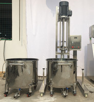 Homogénéisateur liquide à cisaillement élevé et vitesse variable en acier inoxydable pour soins personnels, traitement chimique, mélangeur émulsifiant, roulement de moteur