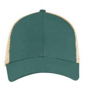 Wholesale 5 Panel Men's Women's Universal Custom Logo Multi-Color Mesh Casual Black Leather Trucker <b>Hat</b> Stylish <b>for</b> Outdoor Use - Product Image 6