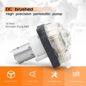 LEFOO 20 Years Manufacturer Low Noise <strong>12V</strong> DC Motor Small Peristaltic <strong>Pump</strong> for Accurate Hydroponics Nutrient Solution - Product Image 2