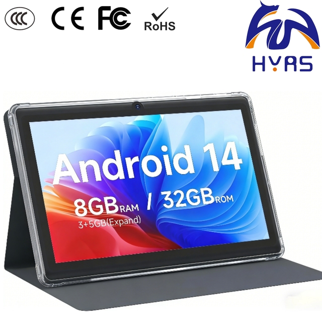Newest 7-inch Super-cheap Factory-direct 8+32GB Android Tablet Portable Mini Business Office and Learning Gaming Tablet