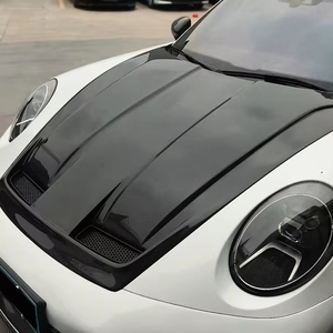 ฝากระโปรงหน้าแบบ GT3คุณภาพสูงสำหรับ PORSCHE 911 992 S 4S เหมาะสำหรับการปรับแต่งคาร์บอนแห้ง - Product Image 1