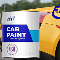 Peinture automobile jaune 1K pour réparation de voitures - Prix de gros