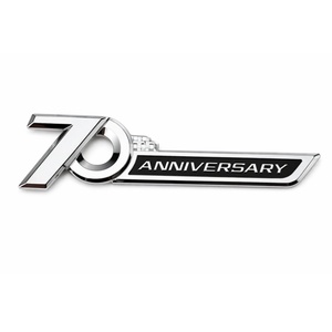 Emblema Metálico 3D con Logotipo del 70 Aniversario, Adhesivo Decorativo para Auto, Accesorios para Land Cruiser Edición 70, Repuesto - Product Image 4