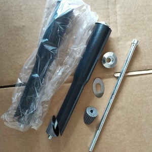 Tubo de dirección para bicicleta de 25,4 mm, abrazadera de 26,6-28,0 mm, manillar recto de metal duradero, negro, para bicicleta de niños, damas y princesas - Product Image 3