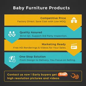 Custom-Made <strong>Top</strong>-Selling Logo Customizable Wooden Baby Cribs Convertible Growth Toddler Bed Height Adjustable - Product Image 6