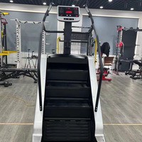 Appareil de cardio-training à écran tactile, simulateur d'escalade avec miroir, Stairmaster automatique, équipement de montée d'escaliers