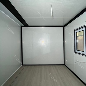 Pannelli Murali Gialli per Strutture in Acciaio, Appartamenti Container Portatili Eco-Sostenibili, Edifici da Giardino, Maison Conteneur in <span class=keywords><strong>Vendita</strong></span> - Product Image 5