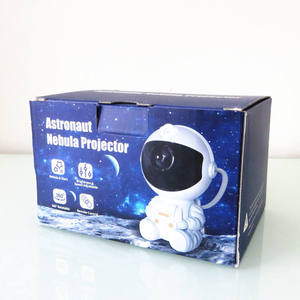 Lámpara Proyector de Astronauta de Moda, Luz de Dibujos Animados de Astronauta, Proyector de Luz Nocturna de Nebulosa Estelar para Niños, Material ABS y PC para Dormitorio - Product Image 6
