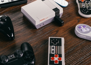 Original 8BitDo 83BB Black <b>Receiver</b> Compatible with SNES SFC NES Classic Mini Console <b>Wireless</b> Controller Adapter - Product Image 6