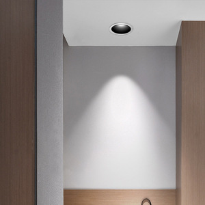 Foco comercial regulable inteligente de 3 pulgadas, luz descendente Led de techo antideslumbrante, luz descendente empotrada para luces LED de Hotel - Product Image 4