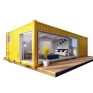Casa Modular Prefabricada en Contenedor <span class=keywords><strong>de</strong></span> Envío, Casa Prefabricada con Paneles Sándwich para Irlanda y Suecia - Product Image 1