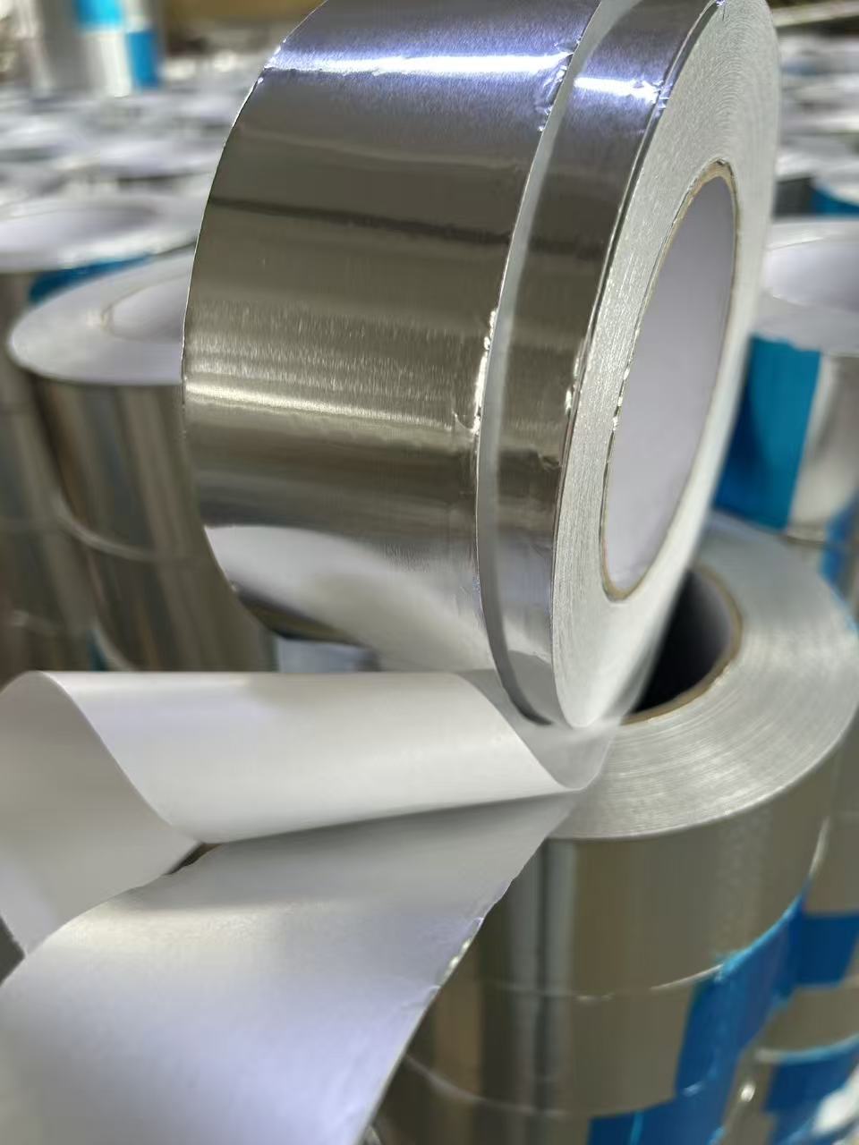 Packing Adhesive Tape Aluminum Foil Self Wound with Paper China Manufacturers Waterproof Acrylic