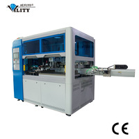 Automático de alta precisión CCD Visual Alineación Vertical máquina de impresión de pantalla con vacío de impresión para el tablero de instrumentos del coche