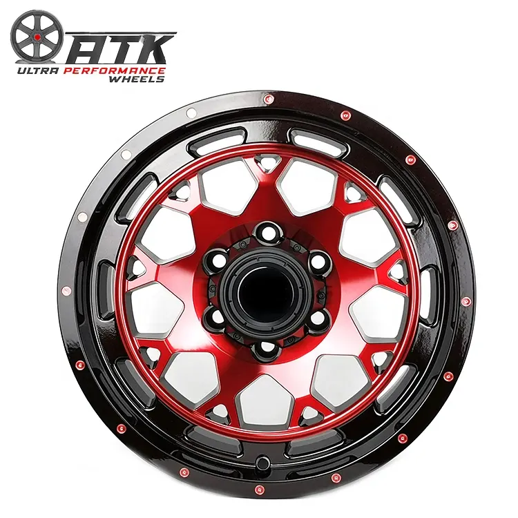 Atk Off-Road Velgen 17 Inch 6X139.7 Pcd Aluminium Gietwielen Auto Wielen