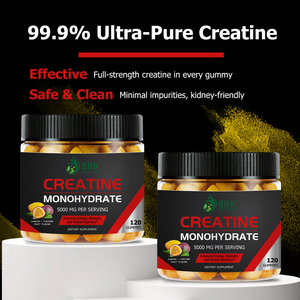 Private Labels Mango Passion Fruit Flavor 5000mg Creatine Monohydrate Gummies Enhance Energy Muscle Recovery <b>Gummy</b> <b>Candy</b> - Product Image 3