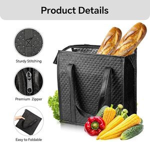 Bolsa Térmica Reutilizable, Bolsas Refrigerantes Portátiles, Bolsas Aislantes para Compras, Alimentos, Viajes, Playa y Camping - Product Image 3