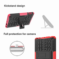 Étui pour tablette mince léger populaire chaud pour Amazon Kindle Fire 7 2022 souple TPU hybride PC robuste caché béquille couvre