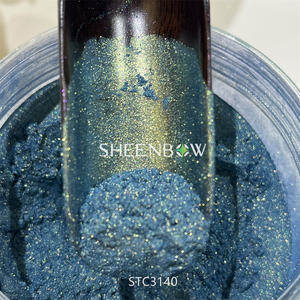 Sheenbow STC serie cosmetici ricolori in Mica perlea scintillante perlescente duocromo ombretto in polvere - Product Image 5