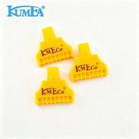 Buse à air comprimé plate KUMEA en plastique 1/4" BSPT/NPT pour soufflage d'air, refroidissement et séchage des liquides
