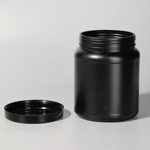 Chai nhựa HDPE miệng rộng <span class=keywords><strong>1500ml</strong></span> màu đen, có thể tái sử dụng, đường kính miệng 109mm, dùng để đựng thực phẩm bổ sung dạng bột protein - Product Image 5