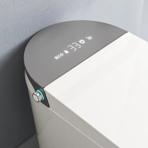 Capteur ST07 Siège de toilette intelligent chauffant intelligent pour salle de bain Piège en S en céramique Commodes de toilette à chasse d'eau par gravité - Product Image 5