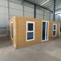 Australisch ontworpen uitbreidbare containerhuis, modern, aanpasbaar, goedkoop, platpak, tijdelijk hotel, werkplaats, buitengebruik