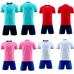 Completo da <span class=keywords><strong>Calcio</strong></span> YZ Personalizzato per Uomo, Maglia Sportiva Unisex per Adulti a Maniche Corte, Abbigliamento per Squadre in Poliestere per Tutte le Stagioni - Product Image 1
