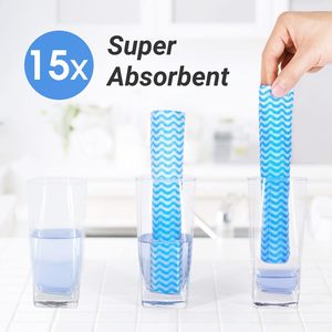 ผ้าเช็ดทำความสะอาดครัวแบบไม่ทอ 10 ชิ้น สำหรับทำความสะอาดบ้าน - Product Image 4