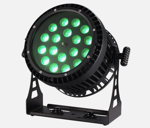Projecteur LED <span class=keywords><strong>Par</strong></span> 24x18W en aluminium pour DJ, mariage, RGBWA UV 6-en-1 DMX, équipement d'éclairage de scène pour bar, discothèque, fête - Product Image 6