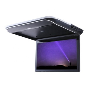 Écran de divertissement et publicitaire pour <span class=keywords><strong>voiture</strong></span>, écran de télévision pour bus et autocar, OEM, prix bas, 17,3 pouces, rabattable manuellement, Android, WIFI, HD - Product Image 1