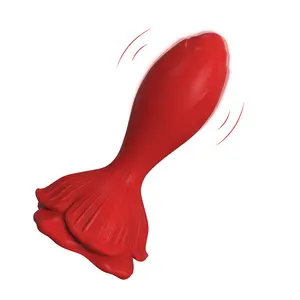 9 Modes Rose Butt Plugs Gode Vibrateur Massage De La Prostate Télécommande Sans Fil G-Spot Stimulateur Sexe Anal Vibrateur