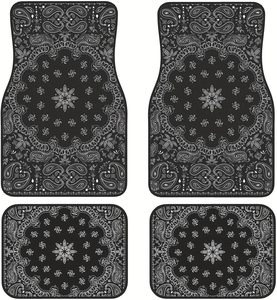 OEM Printed Design Universal <b>Decorative</b> <b>Car</b> Floor Mats All Weather Oriental Persian <b>Car</b> Mats 4 Pieces Set - Product Image 2