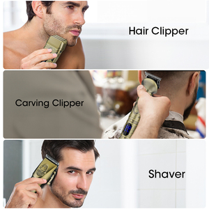 Juego <span class=keywords><strong>de</strong></span> Cortapelos Metálicos Lanumi 913 3 en 1, Recortadora <span class=keywords><strong>de</strong></span> Pelo Profesional <span class=keywords><strong>para</strong></span> Barbería, Afeitadora <span class=keywords><strong>de</strong></span> <span class=keywords><strong>Barba</strong></span>, <span class=keywords><strong>Kit</strong></span> <span class=keywords><strong>de</strong></span> <span class=keywords><strong>Corte</strong></span> y Cuidado del Cabello - Product Image 2
