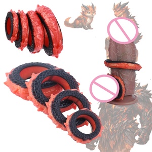 Anillo para Pene YOCY Dragon, Anillo para Pene de Silicona Líquida, Anillos para Retrasar la Eyaculación, Estirador de Escroto y Testículos, Juguetes Sexuales para Hombres - Product Image 1