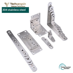 Stainless Steel Flat <b>Corner</b> <b>Bracket</b> Connector <b>for</b> Construction Hardware - Product Image 6