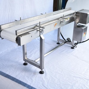 2024 Venta caliente nuevo transportador de <span class=keywords><strong>cadena</strong></span> de plástico Pom Correa botella tarro de vidrio maquinaria transportadora con engranaje de Motor para planta de fabricación - Product Image 2