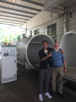 Chine Nouveau Produit Usine Offre Spéciale Directe HF Sous Vide Traitement Du Bois Four De Séchage Du Bois SAGA 4.5m ³