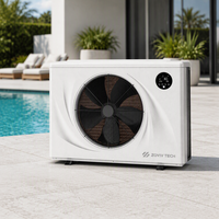 Pompe à chaleur numérique pour piscine R32 DC Inverter avec contrôle à distance IoT, économie d'énergie, respectueuse de l'environnement, fonctionnement silencieux pour piscines résidentielles