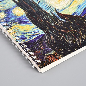 ชุดโน้ตบุ๊คขนาดเล็กพิม<span class=keywords><strong>พ</strong></span>์ลายเองสีน้ำเป็นกลุ่ม - Product Image 6