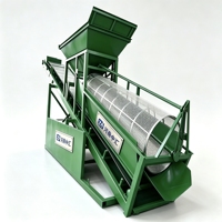 Machine à tamiser portable professionnelle GT800x2500 pour le compost et le sol à vendre