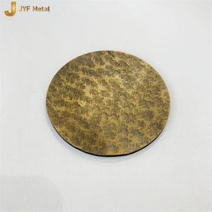 Placa Decorativa de Acero Inoxidable 304 con Diseño Martillado en Relieve, en Oferta, con Servicios de Doblado, Corte y Soldadura - Product Image 1