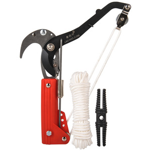 High Altitude Pruning Shears Steel Bypass Telescopic For Tree Fruit Chestnut Gardening - Product Image 3