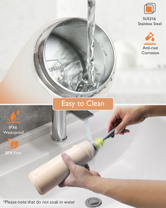 Fabrika özel taşınabilir seyahat bebek süt ısıtıcı dahili lityum pil ısı anne sütü ve biberon sıcak ürünler - Product Image 6