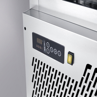Hoge Kwaliteit-45 ℃ Enkele Deur Explosie Chiller Snelvriezer Met 5 Trays Plaat Vriezer Apparatuur Voor Thuisgebruik