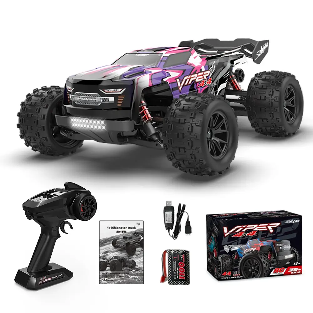 Jimei high quality 2.4g electric high speed remote control 4wd rc drift car 35km/h off road monster truck rc car for kids adults